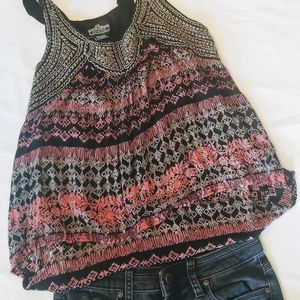 3 fo $20 Boho style tank top